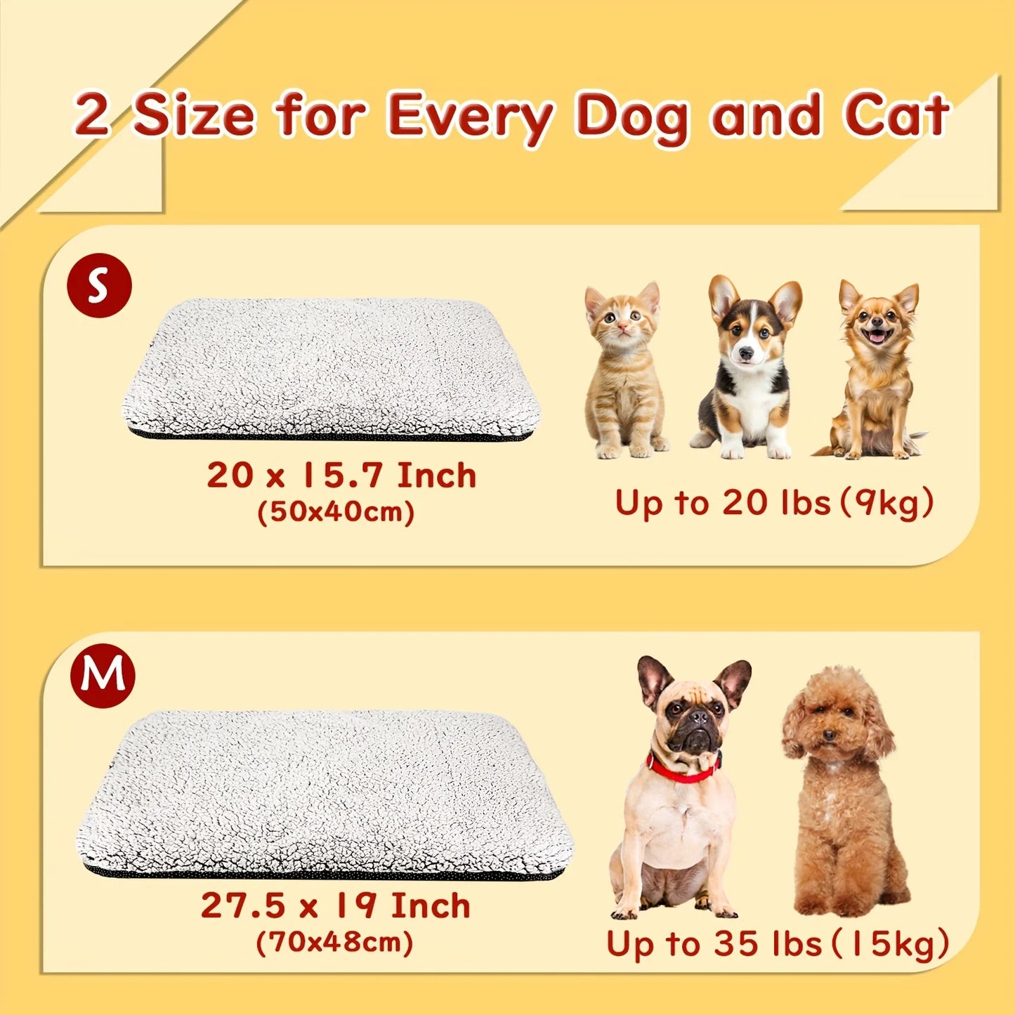 North Hound Co. Premium Self-Warming Thermal Pet Mat