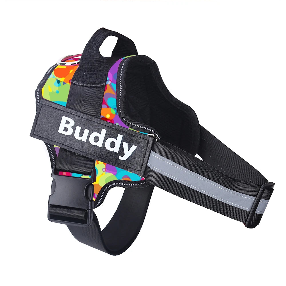 North Hound Co. Premium No-Pull Personalized Adventure Harness