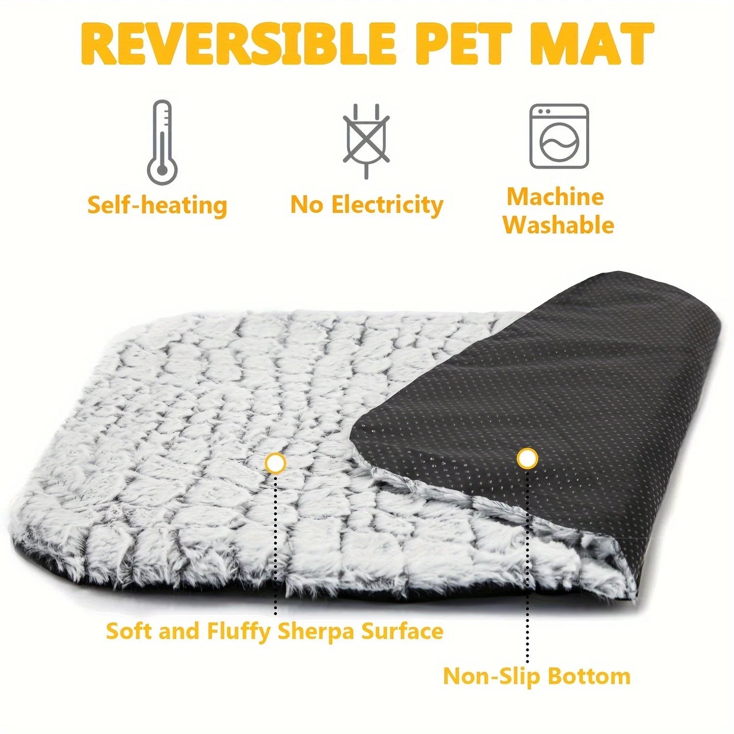 North Hound Co. Premium Self-Warming Thermal Pet Mat