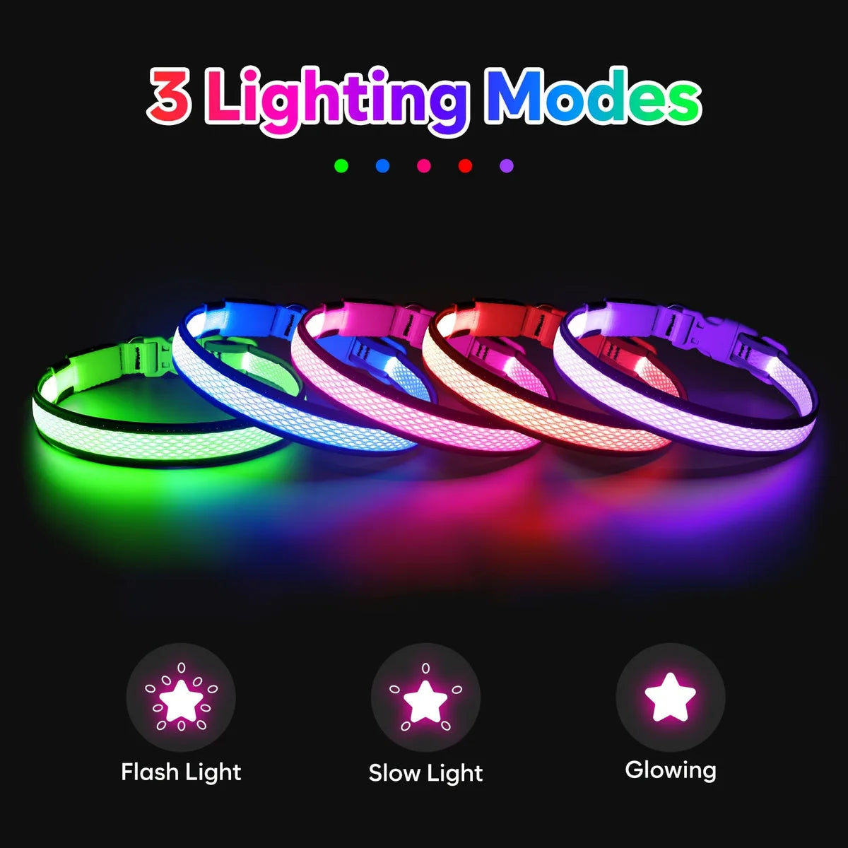 North Hound Co. Premium LED Safety Collar
