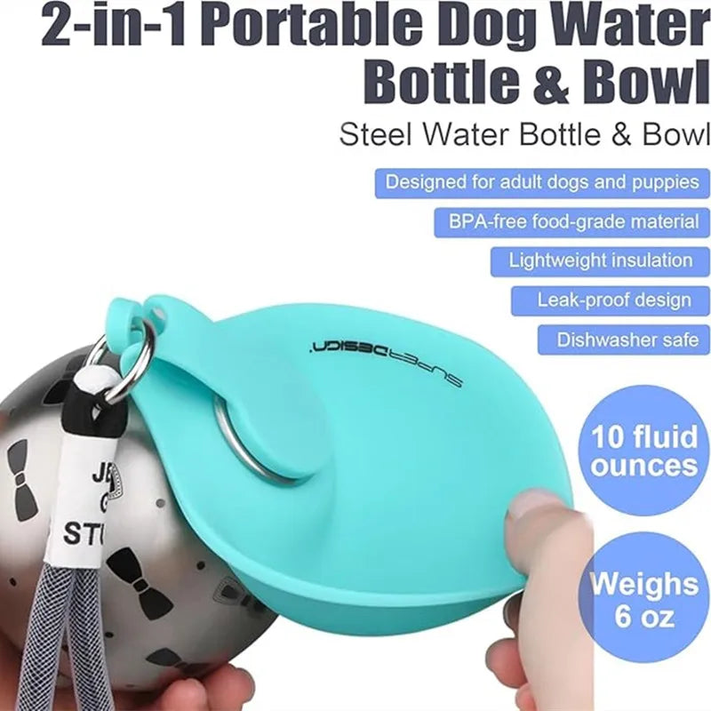 North Hound Co. Premium Stainless Steel Travel Water Bottle