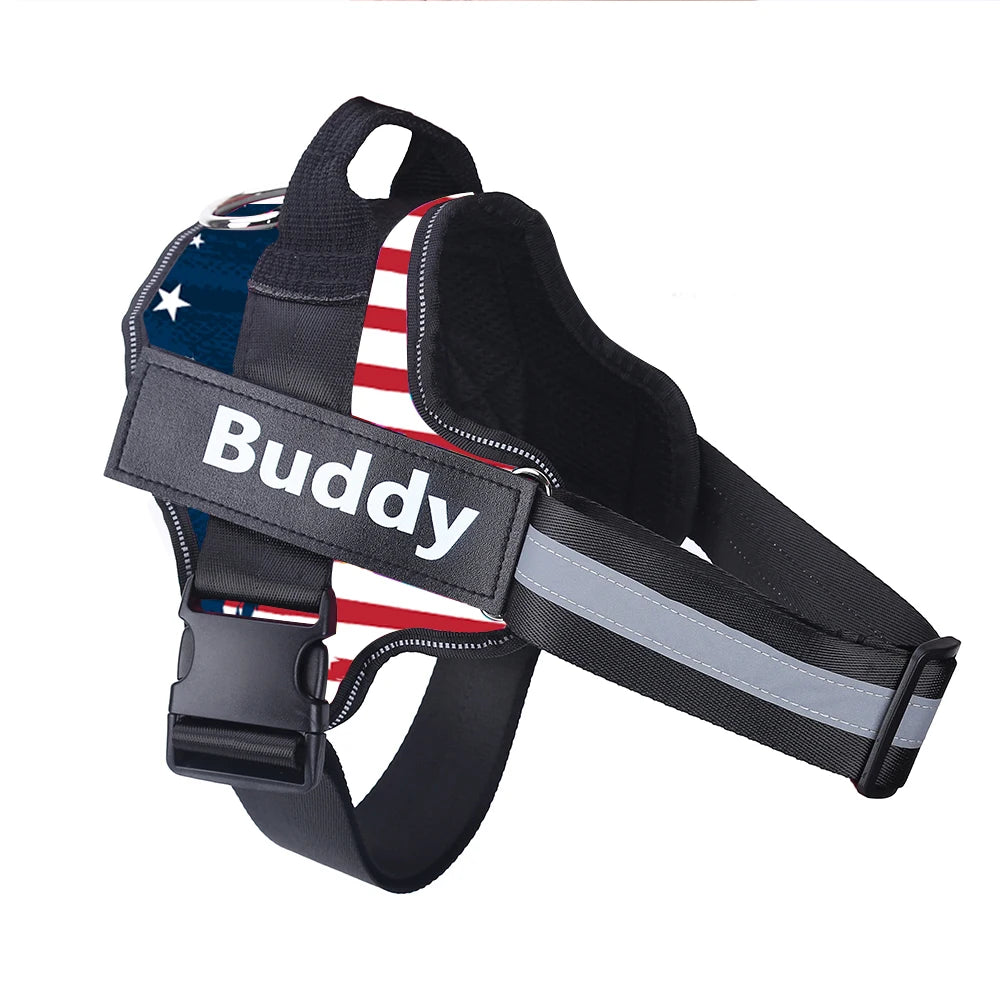 North Hound Co. Premium No-Pull Personalized Adventure Harness