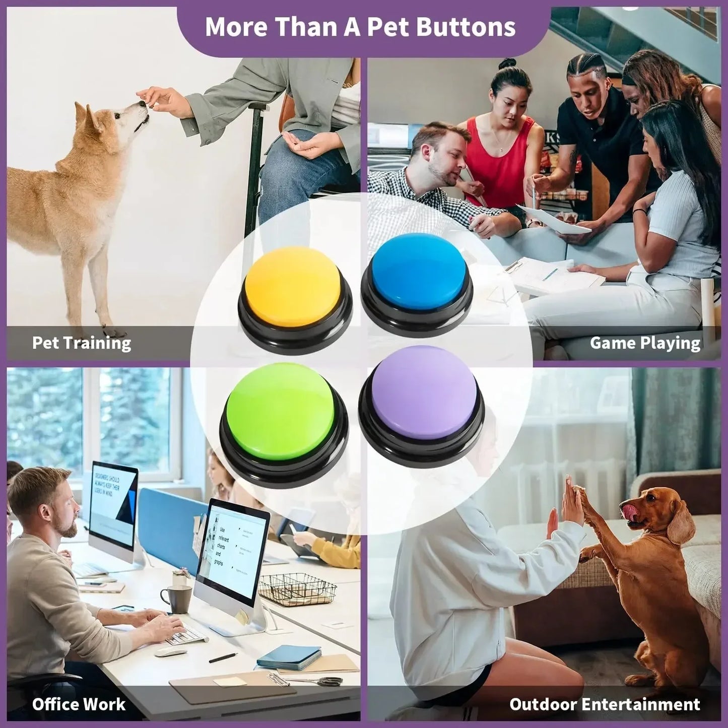 North Hound Co. Speech Training Buttons