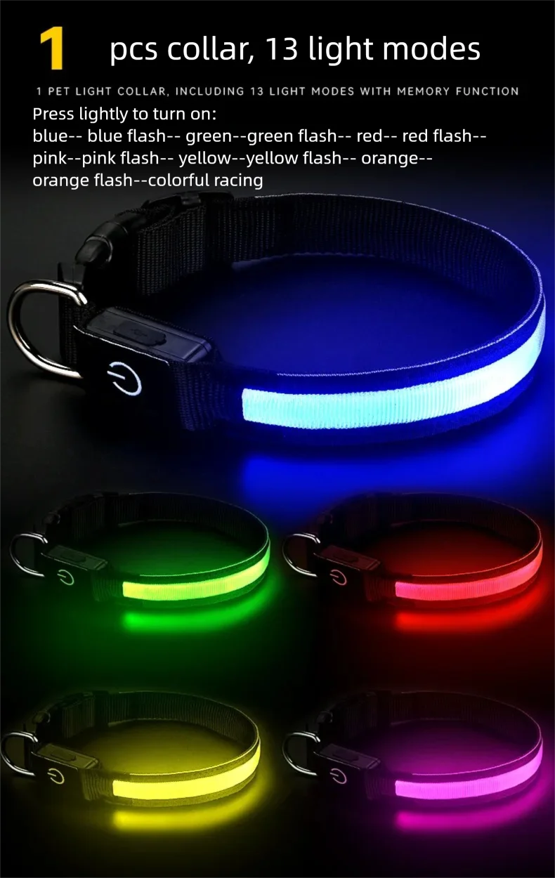 North Hound Co. Premium LED Safety Collar
